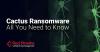 Cactus Ransomware Banner